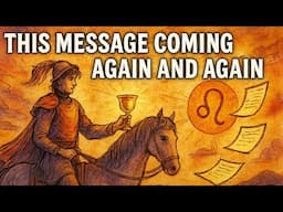 Leo 🍀THIS MESSAGE COMING AGAIN AND AGAIN…WHEN YOU LEAST EXPECT…♌️Tarot