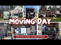 Moving my Entire Business into My Brand New HOME! | How to Transport $100,000 worth of Equipment?