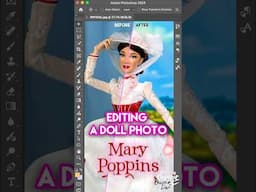 #Editing & #ToyPhotography with #MaryPoppins 📸🤍 #Disney #PhotoEditing #Procreate #Photoshop
