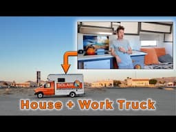 Living in my work van as a Solar Installer in Arizona