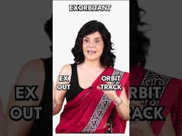 Improve Your English Vocabulary: Exorbitant - Meaning/Example | #shorts #english #ashortaday
