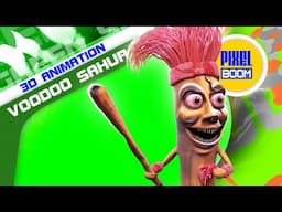 Green Screen Voodoo Sahur - Meme Brainrot - 3D Animation PixelBoom