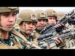 Indonesian Marines Fire M4 Cabine For The First Time With U.S. Marines #usmarines #indonesia