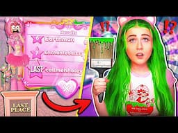 If I DON'T Get FIRST PLACE I HAVE To DYE MY HAIR Again IRL... | ROBLOX Dress to Impress Challenge