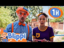 Blippi and Meekah's Environmental Science Scavenger Hunt | Blippi | Kids Songs | Moonbug Kids