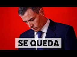 Pedro Sánchez ni dimite ni convoca elecciones: se ríe de los españoles