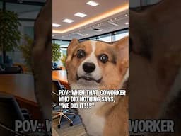 Every Office Has One of These #corporate #shorts #corgi