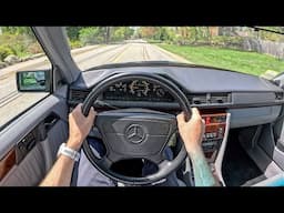 1992 Mercedes-Benz 500E - Overbuilt 5.0L V8 Super Sedan of the 90s (POV Binaural Audio)