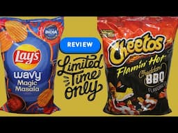Lay’s Wavy Magic Masala Potato Chips & Cheetos Flamin’ Hot Cheddar BBQ Review