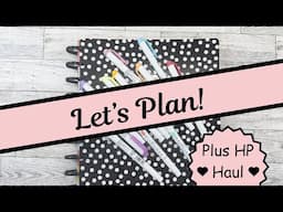 How to set up an outdated planner | Happy Planner Haul | Planning on a BUDGET #budgetfriendly