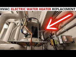 HVAC: RHEEM RUUD Electric Water Heater Replacement (Hot To Install An Electric Hot Water Heater)