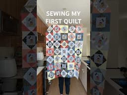TOP QUILT REVEAL #diycrafts #quilting #quilt #tradwife
