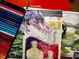 WOOMER coloured pencils review