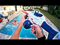 WATER GUNS for NERF GUN GAME SUPER SOAKER 13.0!