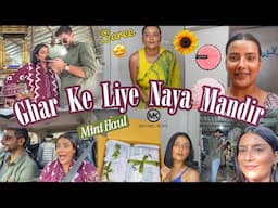 Ghar Ke Liye Naya Mandir Liya | Shopping & PR | Aabhaari’s Restockings