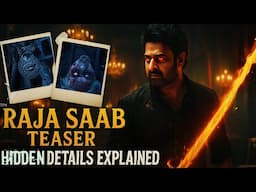 The Raja Saab Teaser Hidden Details ⚠️ | Mind Blowing 🤯 | Prabhas | Movies4u