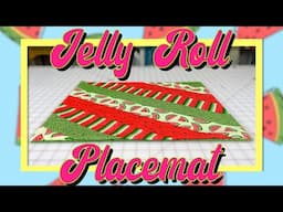 Jelly Roll Placemat | The Sewing Room Channel
