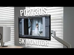 THIS 5k Studio Monitor BEATS the Apple Studio Display | BenQ PD2730S Review