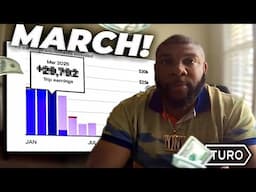 My Turo Earnings for March 2025!! (Must Watch)