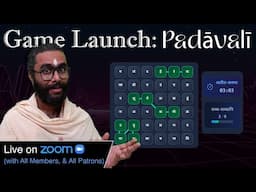 Best Sanskrit Game Online : Launch & First Play-along of #Padavali #SanskritGame