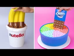 Easy And Delicious Cake Decorating Ideas | Most Satisfying Chocolate Cake Compilation | Tasty Plus
