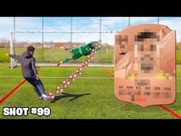 I Took 100 Shots vs A Pro Goalkeeper & Scored ____