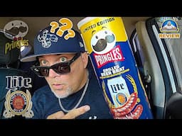 Miller Lite® Grilled Beer Brat Pringles® Review! 🍻🌭 | Beer Flavored Pringles®? | theendorsement
