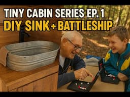 Grandpa's Secret DIY Cabin Sink Design for Off-Grid Living