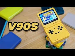PowKiddy V90S First Look: A Clamshell to Rival the RG35XX SP