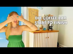 Building My Wife’s Dream Coffee Bar – Home Renovation Series