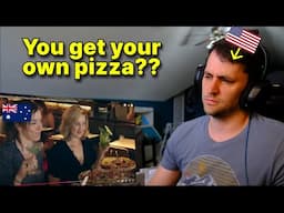 American reacts to Australian Pizza Culture