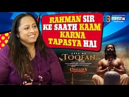 Vaishali Samant on Chhaava, Aaya Re Toofan Song  Working with AR Rahman | Vaishali Samant