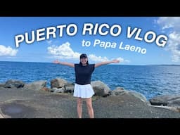 PUERTO RICO VLOG FOR PAPA LAENO - travel w/ me honeybear | The Laeno Family