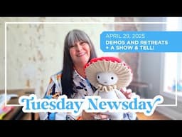 Catch Up with Glennie & Hannah | Learn What's Happening In Quilt Town USA
