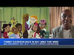 TOMMY DAVIDSON live with Bay area's most-watched KGO-TV News timed to San Jose Improv this weekend!