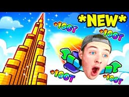Making QUADRILLIONS in Roblox Climb and Jump Tower (Burj Khalifa Update)