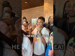 This birthday surprise made him tear up 🥹🥲