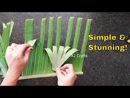 Festive Home Makeover with Banana Leaves | Natural & Elegant Decor 2025