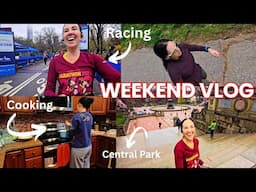 A surprise last minute race in Central Park | 48 hours with me *Run As One 4 miler*
