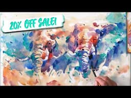 AD⎮ 20% Off Membership to Tom Shepherd School of Watercolour