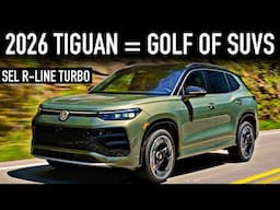 2026 VW Tiguan SEL R-Line Turbo.. 268 HP Performance SUV?