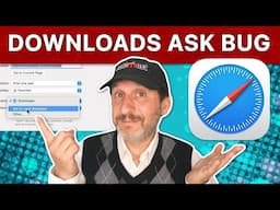 How To Work Around the Safari Download Location Bug
