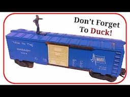 Lionel's #3424 "Drop And Hop" Brakeman Car (And Friends)