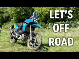 I've got my 2025 Yamaha Tenere Rally! First ride, off-road + accessories and tyres fitted