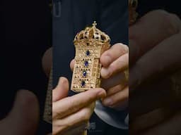 The Most Expensive Lighter in the World: S.T. Dupont's Louis XIII Fleur de Parme #shorts