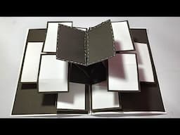 Diy popup card for scrapbook /how to make cards for scrapbook /popup cards