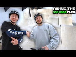FULLY RIDING THE 350 000€ DREAM PARK (GIVEAWAY)