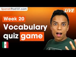 Do You Know These Essential Spanish Words? | Learn Spanish Vocabulary (Week 20)