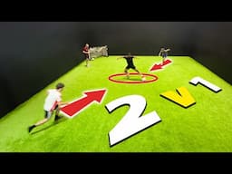 1st Touch UNDER PRESSURE | 1v2 Drill | Group Training