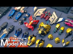 Blokees Transformers One B-127 and Starscream | Blokees Transformers Classic Class | Beat Building